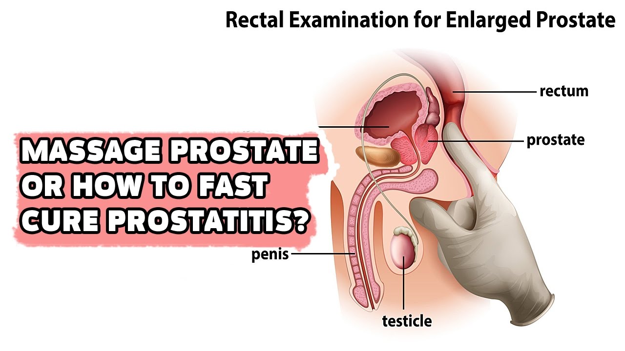 po masażu, prostata bez erekcji